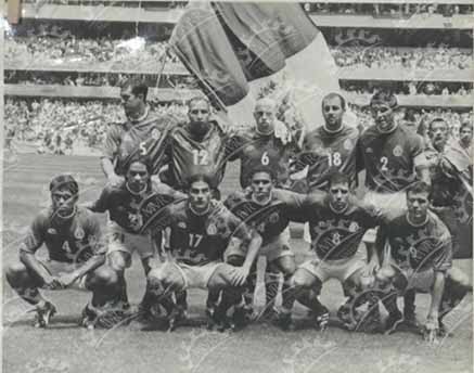 3 de julio de 2001 - Selección mexicana